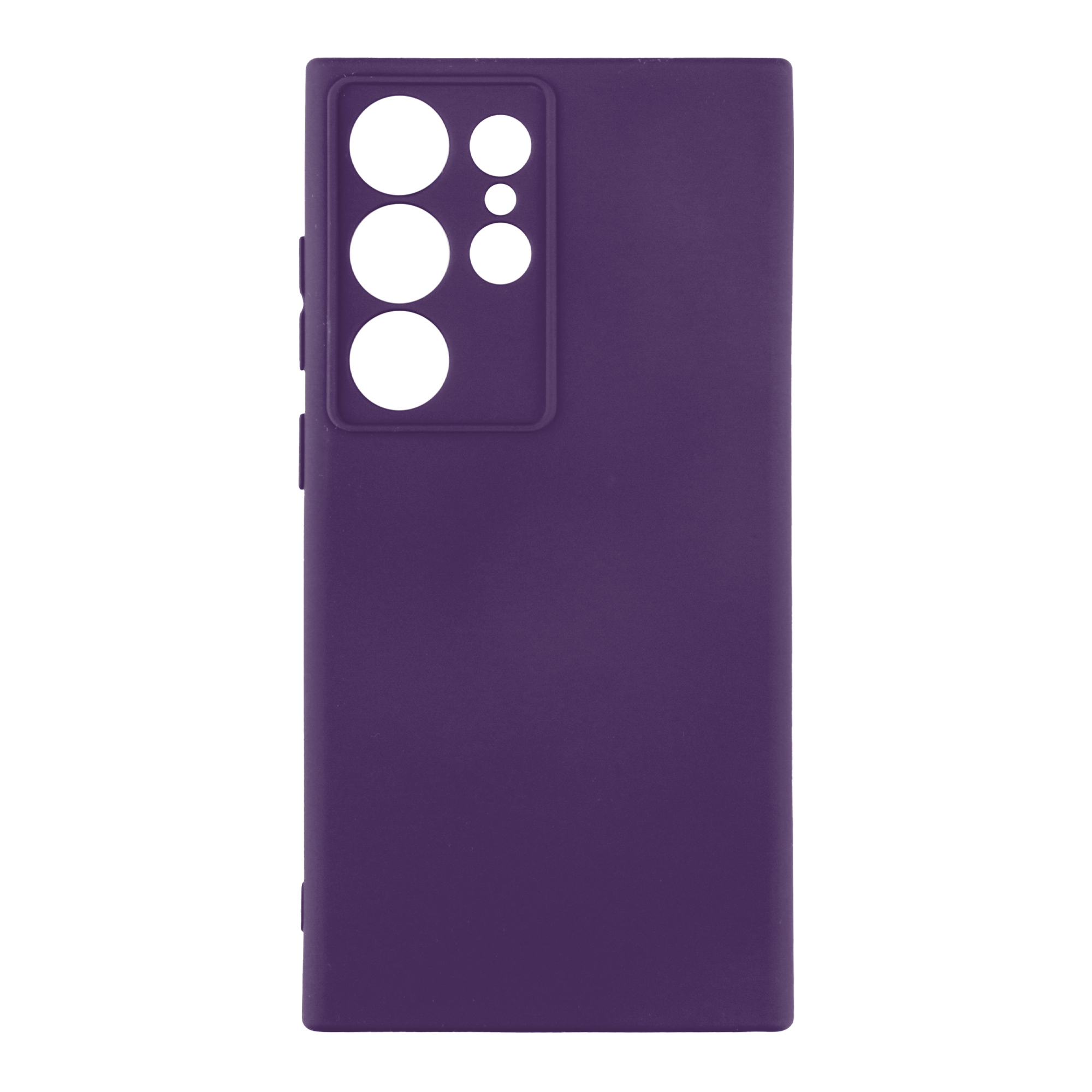 Чехол Silicone Cover Full Camera (A) для Samsung Galaxy S24 Ultra 5G (S928) (34.Purple)