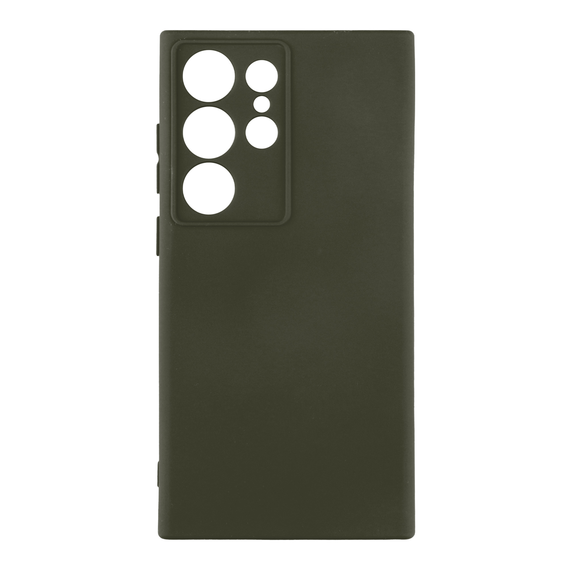 Чехол Silicone Cover Full Camera (A) для Samsung Galaxy S24 Ultra 5G (S928) (71.Dark Green)