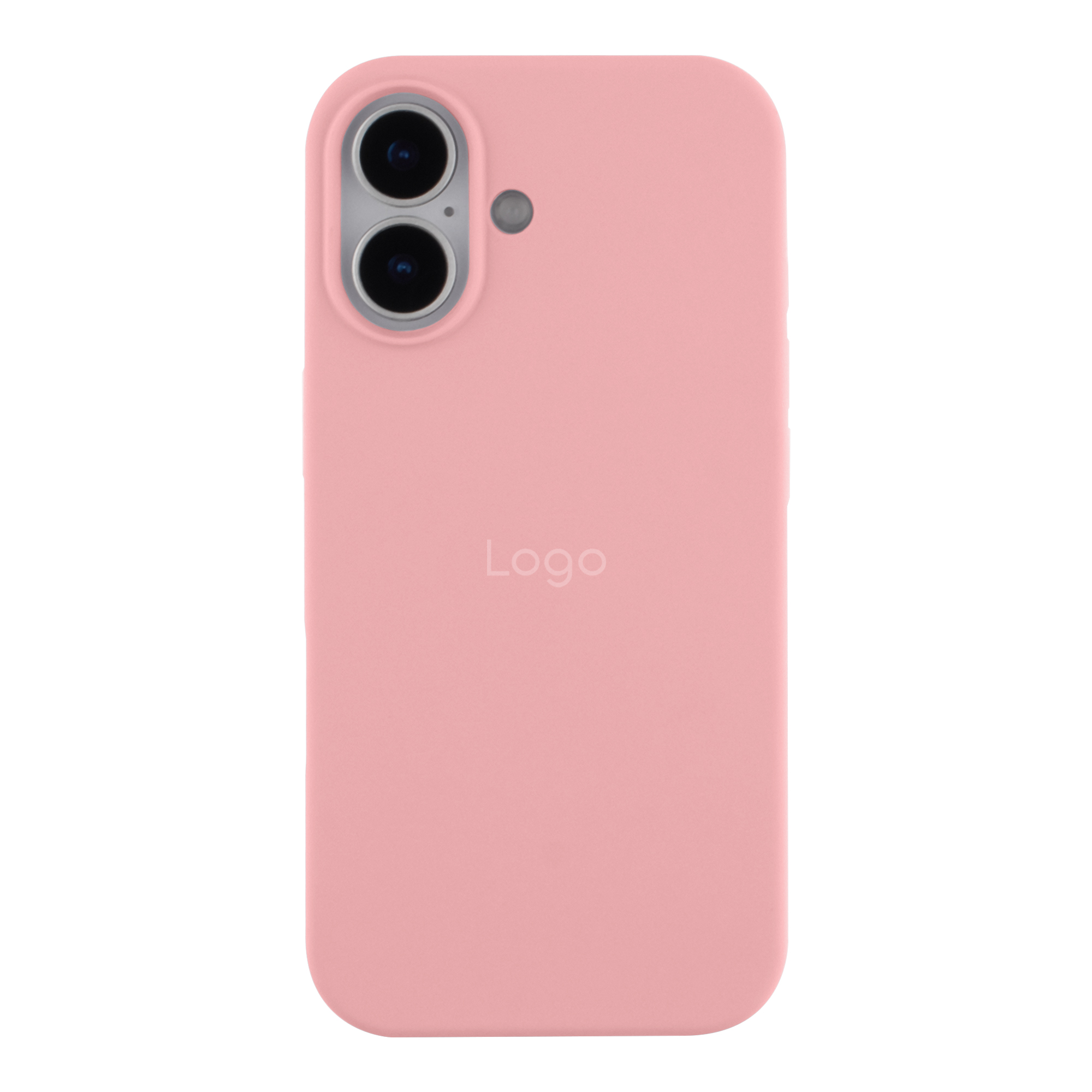 Чехол Silicone Case Full Size (AA) для iPhone 17 (06.Light Pink)