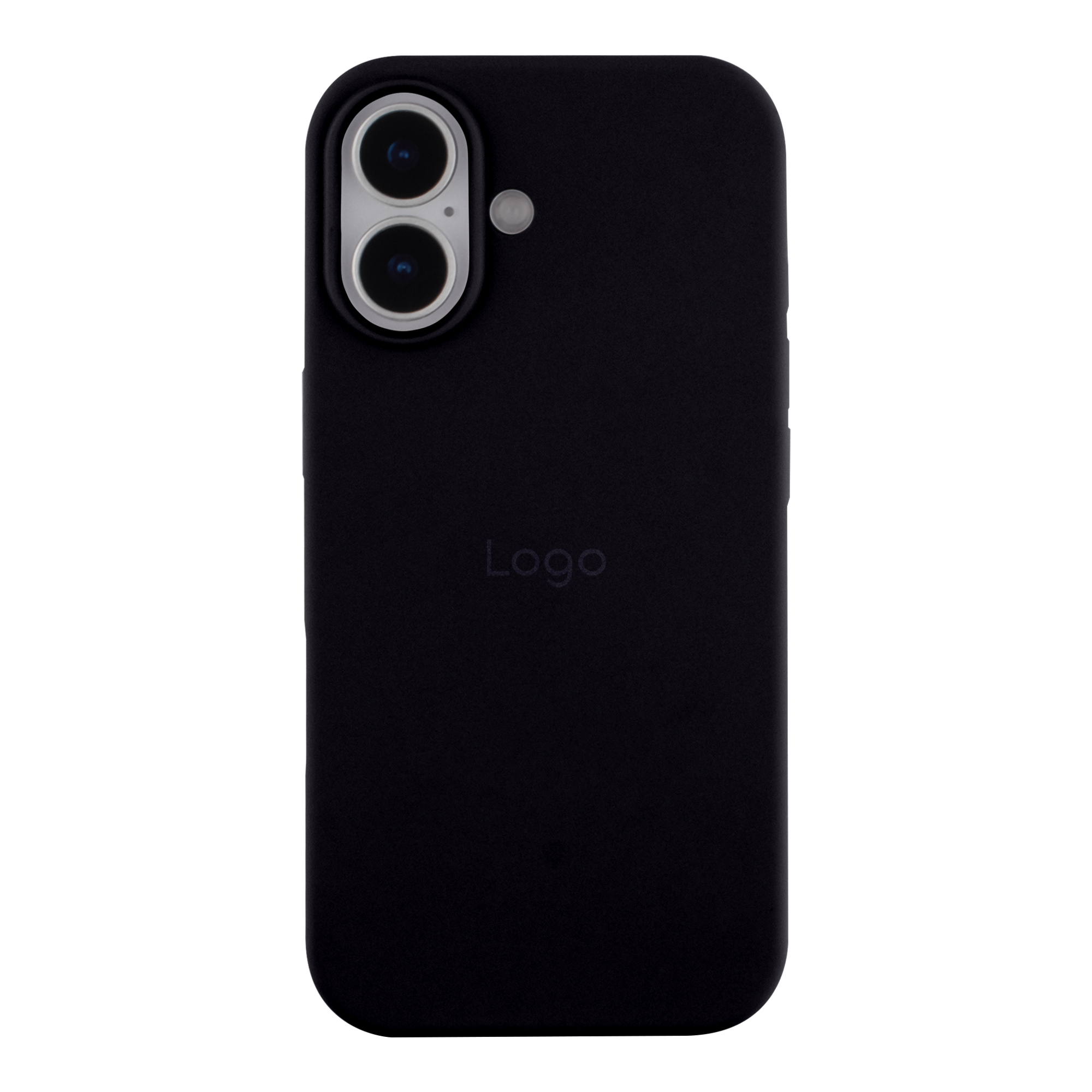Чехол Silicone Case Full Size (AA) для iPhone 17 (18.Black)
