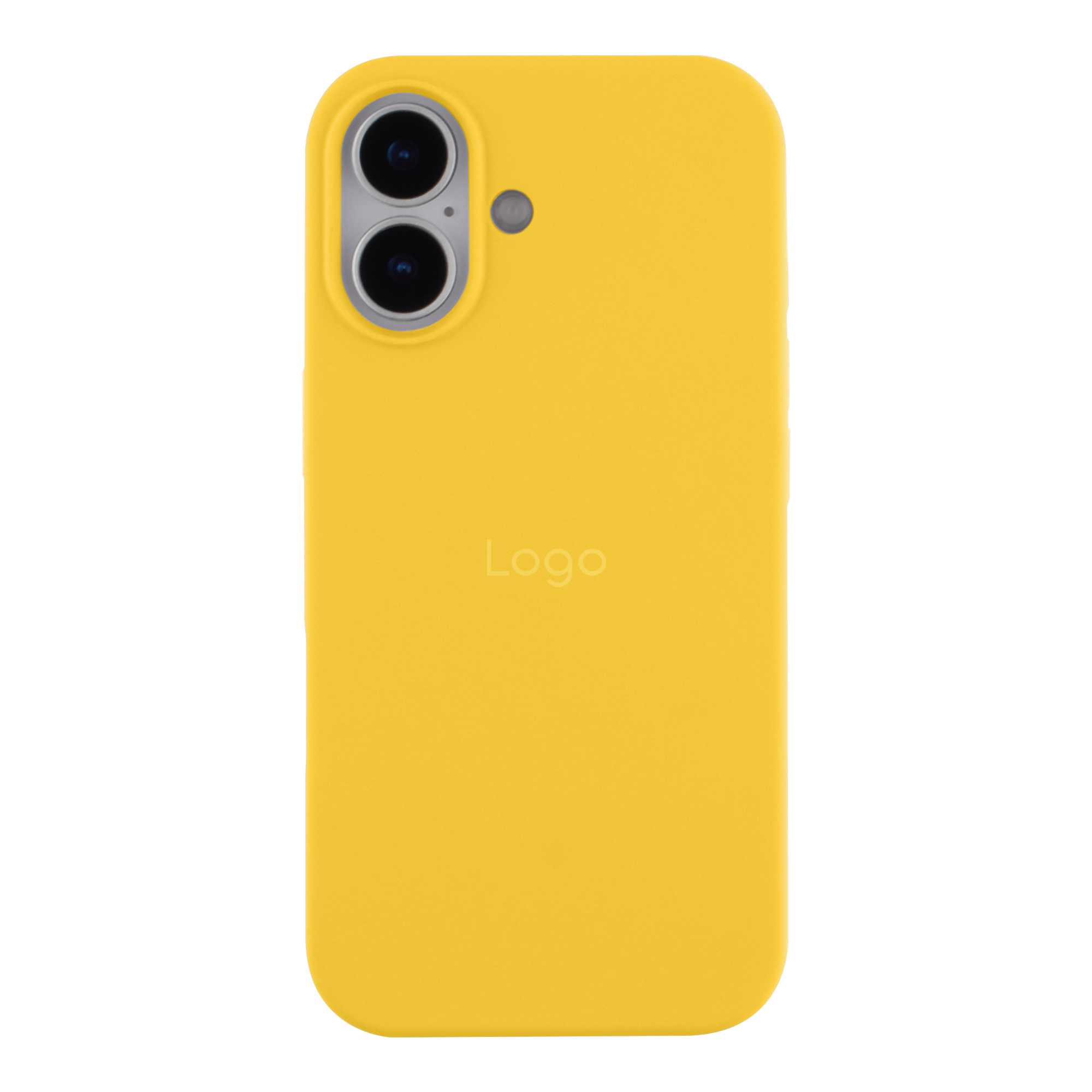 Чехол Silicone Case Full Size (AA) для iPhone 17 (50.Canary Yellow)