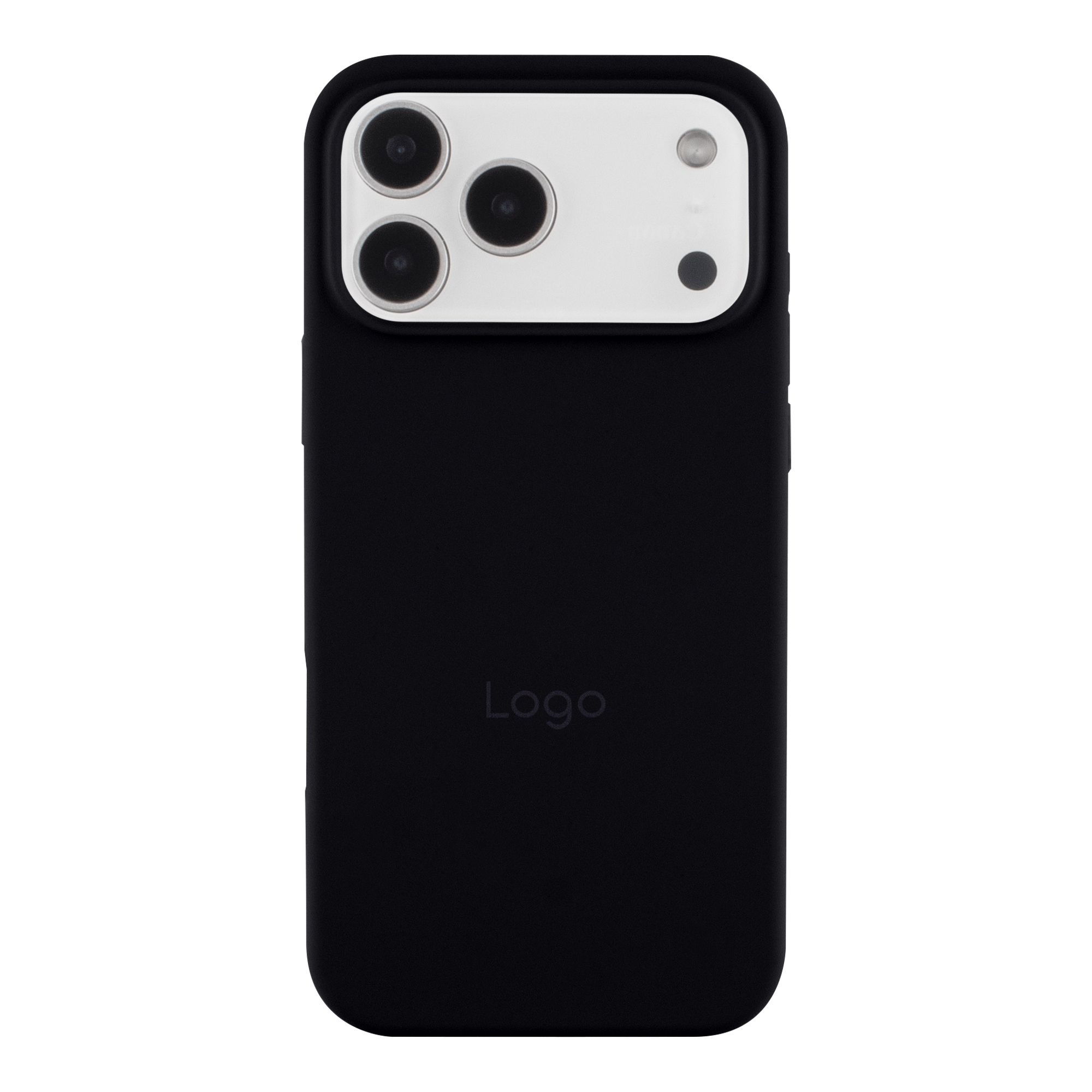 Чехол Silicone Case Full Size (AA) для iPhone 17 Pro Max (18.Black)