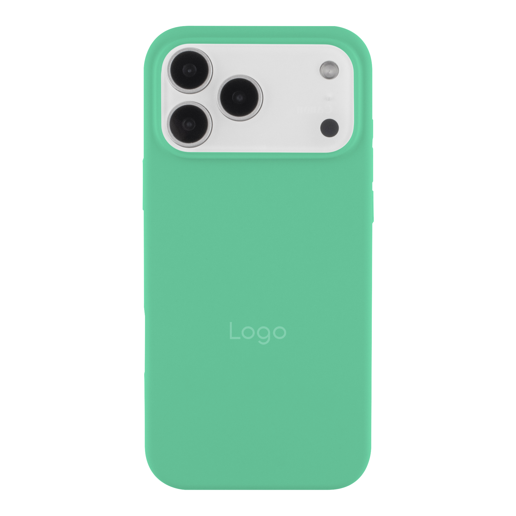 Чехол Silicone Case Full Size (AA) для iPhone 17 Pro Max (47.Spearmint)