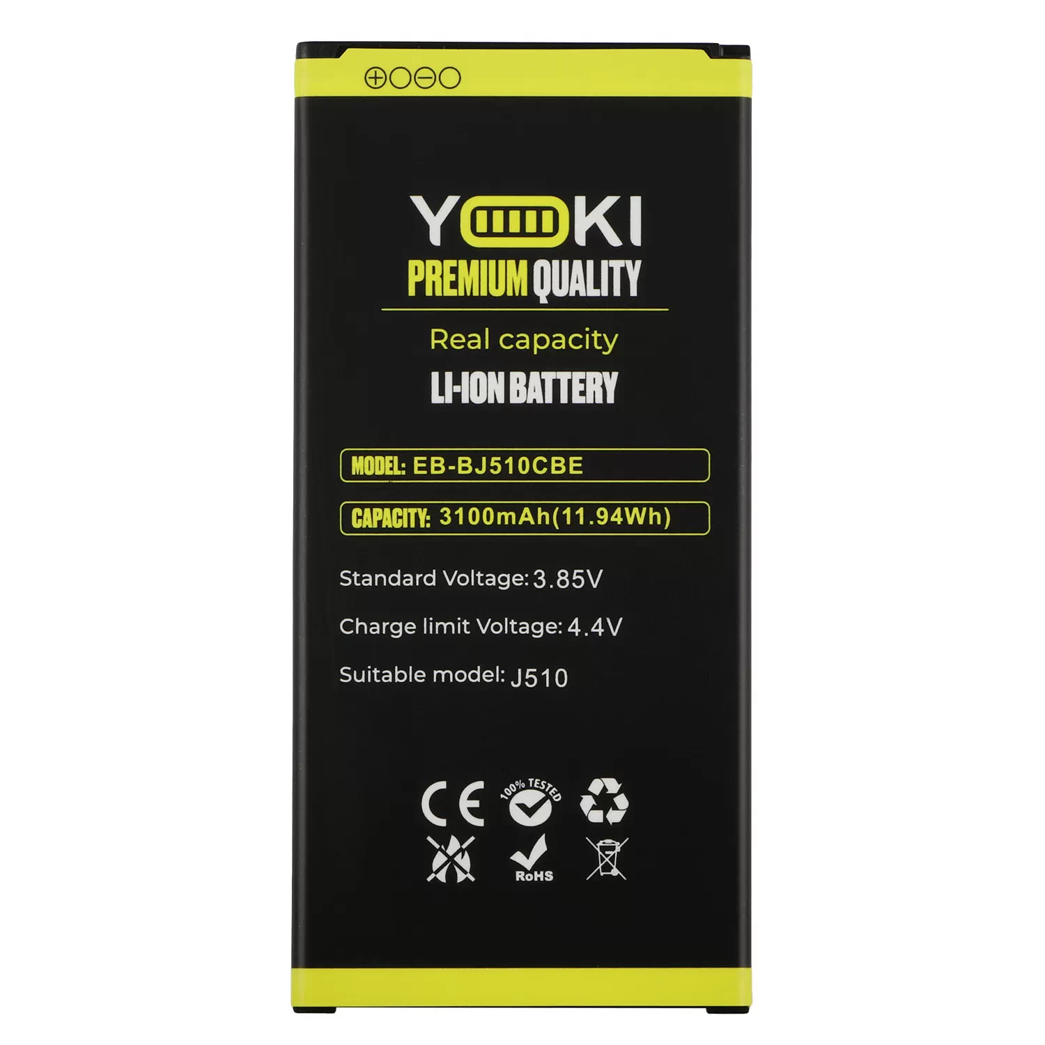 Аккумулятор для Samsung Galaxy J510, EB-BJ510CBE