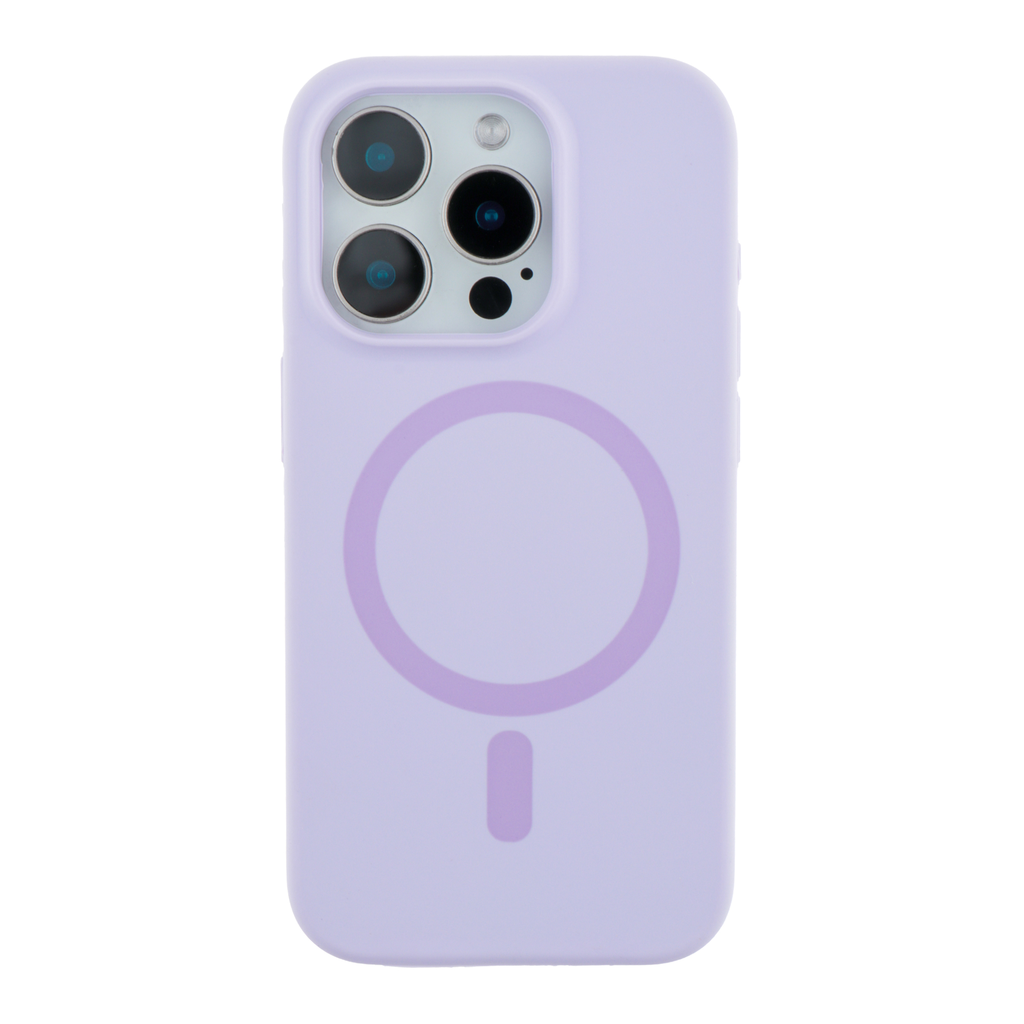 Чехол Silicone Case Copy Apple iPhone 15 Pro Square (Light Lilac, 15)