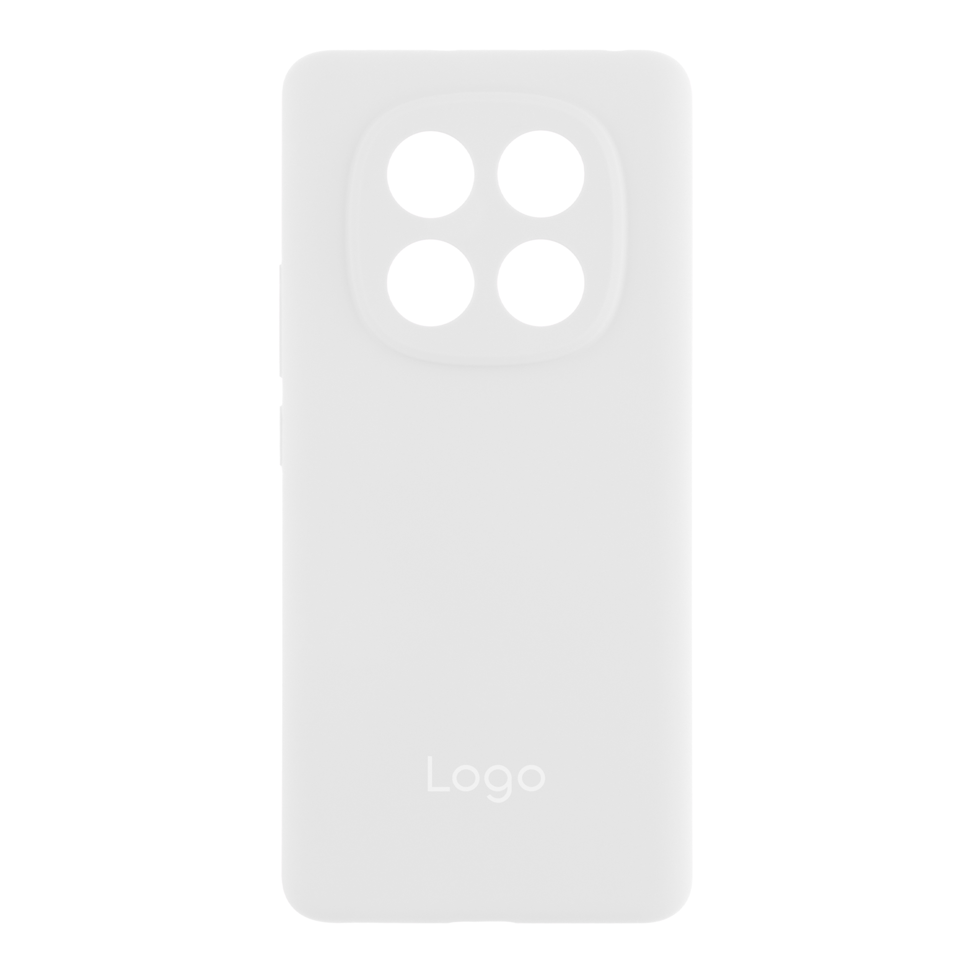 Чехол Silicone Case for Xiaomi Redmi Note 10 Pro 4G No Logo (White)