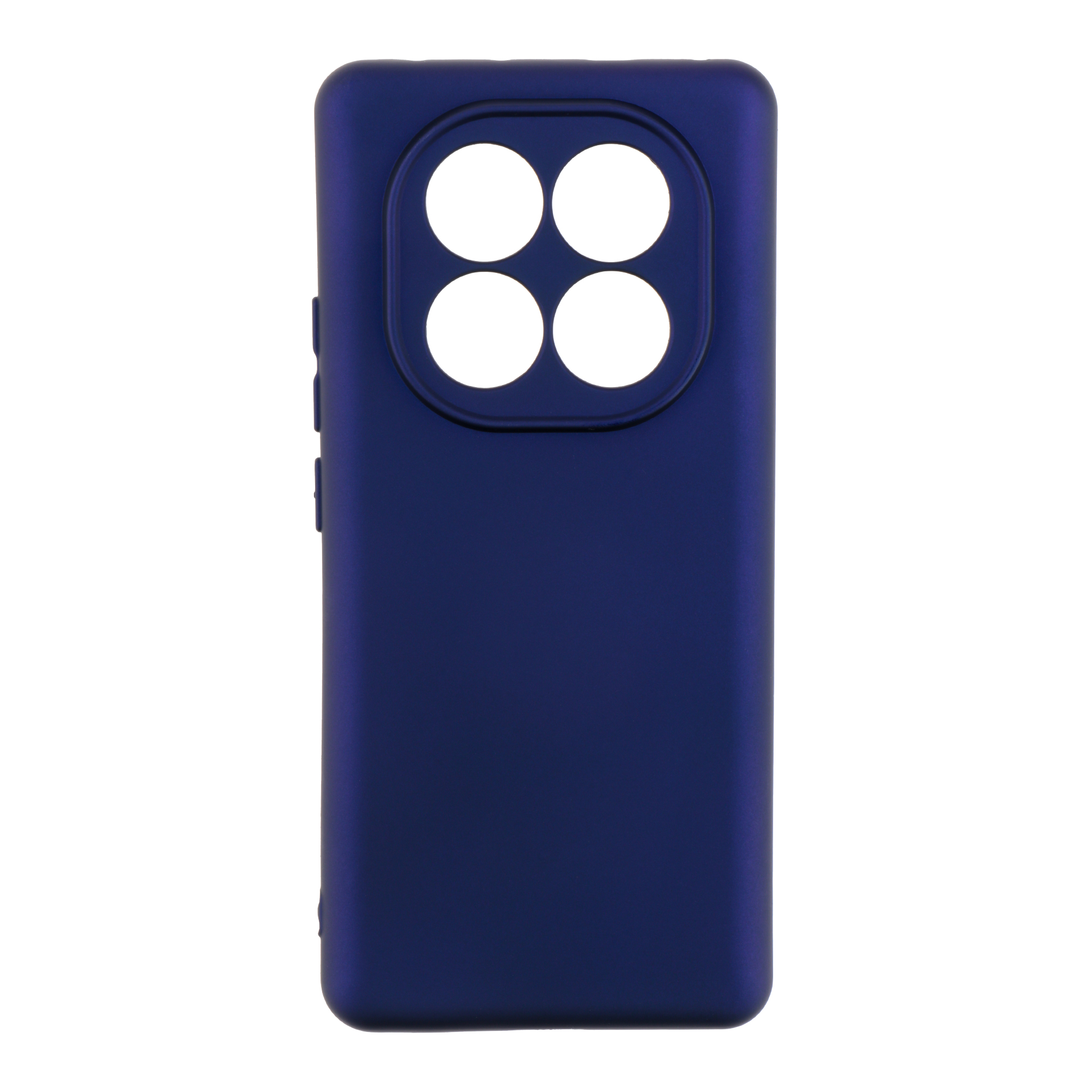 Чехол Silicone Cover Full Camera (A) для Xiaomi Redmi Note 14 Pro 5G/Poco X7 5G (34.Purple)