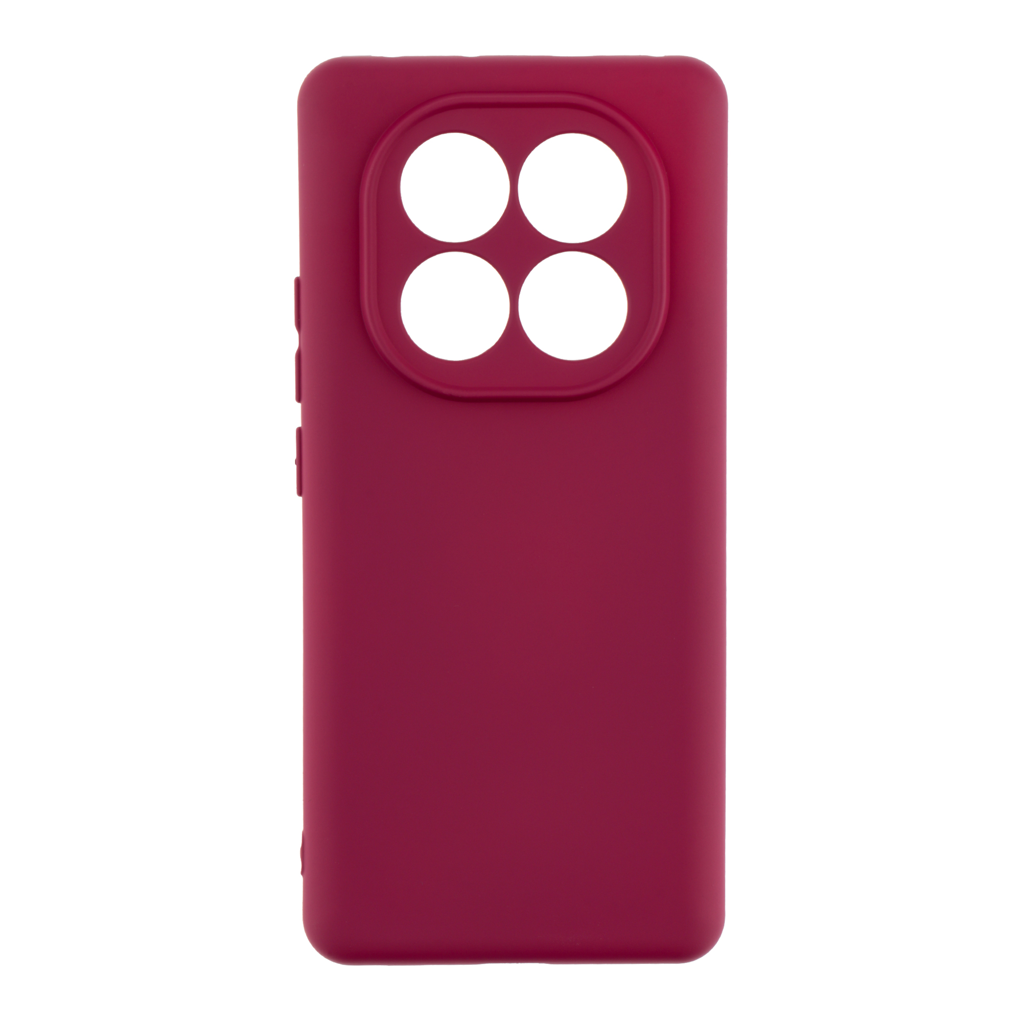 Чехол Silicone Cover Full Camera (A) для Xiaomi Redmi Note 14 Pro 5G/Poco X7 5G (42.Maroon)