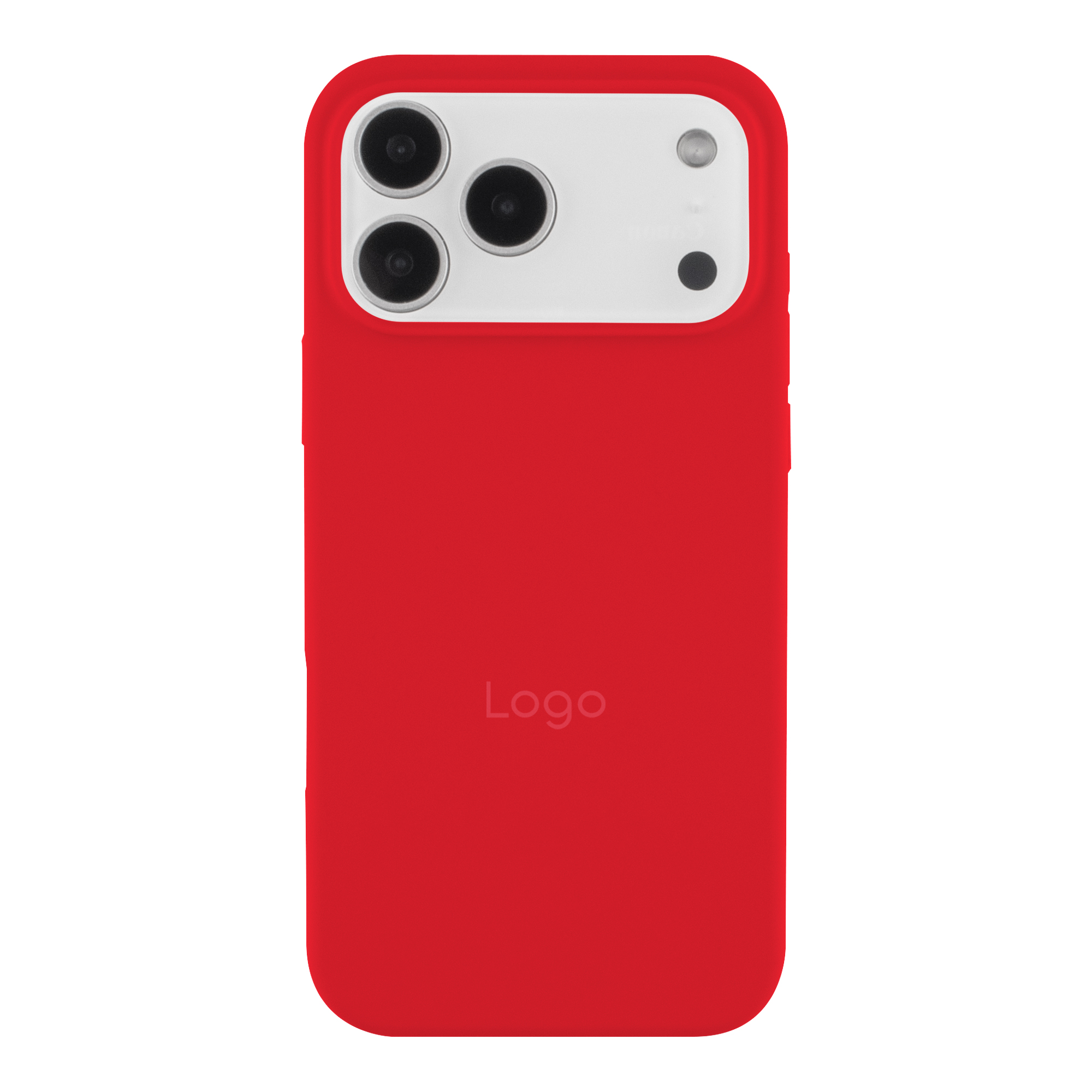 Чехол Silicone Case Full Size (AA) для iPhone 17 Pro (14.Red)