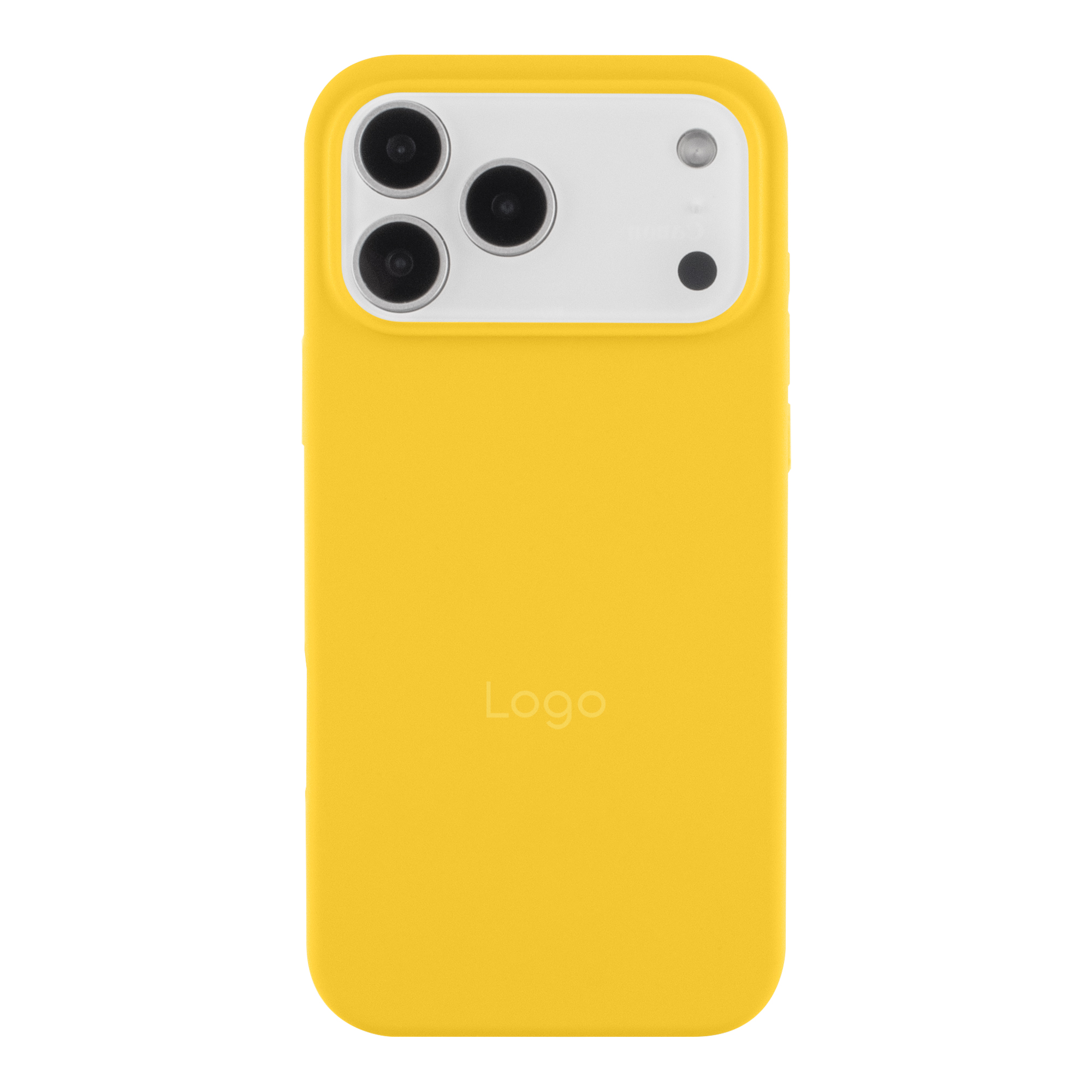 Чехол Silicone Case Full Size (AA) для iPhone 17 Pro (50.Canary Yellow)