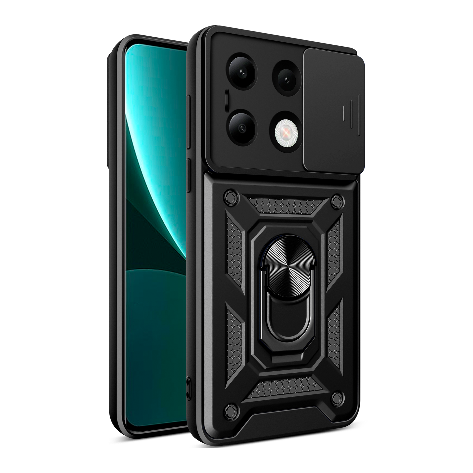 Чехол Silicone Case for Xiaomi Redmi Note 11 4G No Logo (Black)