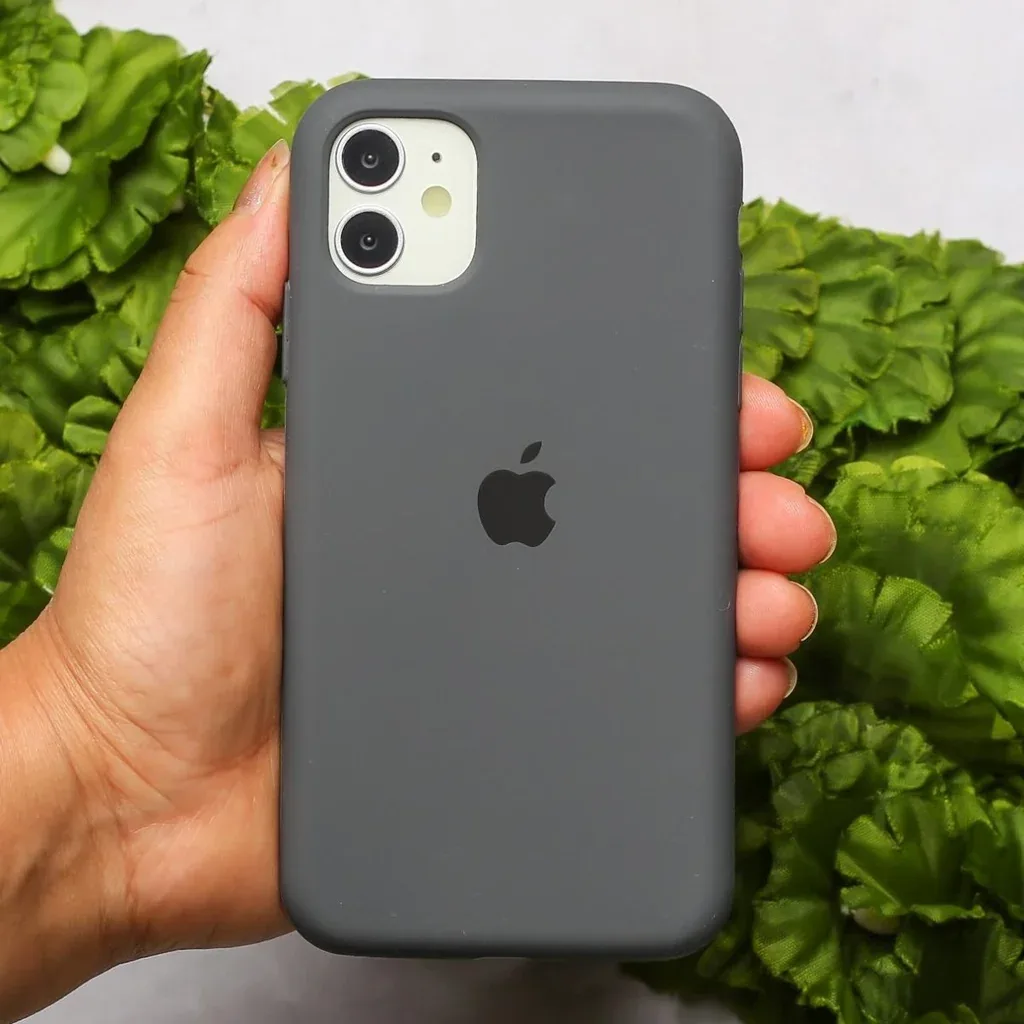 Силикон для iPhone 11 Pro, цвет серый