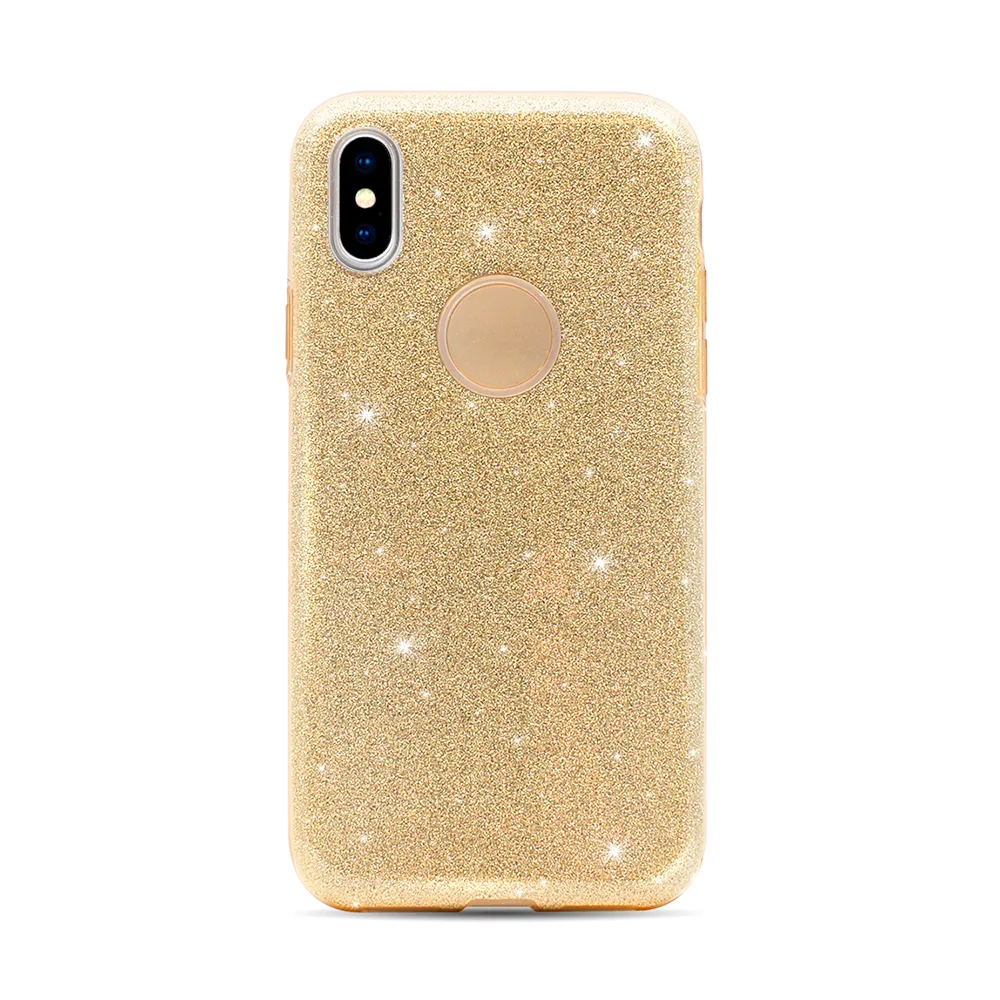 Силикон Twins для Apple iPhone X, цвет золотой