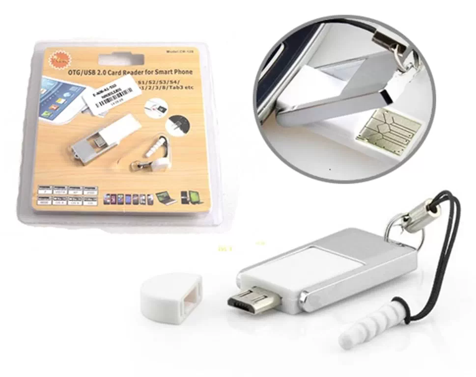 Картридер OTG/USB 2.0  CR-128