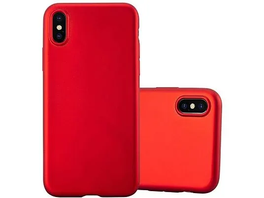 TPU Матовый для Apple iPhone X / Xs, цвет красный