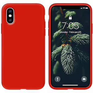 TPU Матовый для Apple iPhone Xs Max, цвет красный