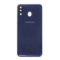 Задняя Накладка для Samsung A20s, цвет синий
