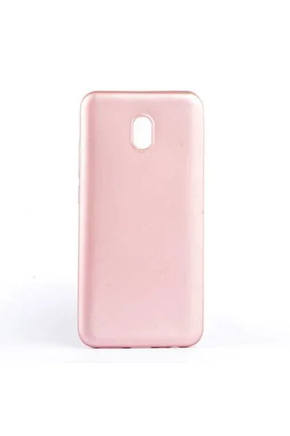 Силикон для Xiaomi Redmi 8A, цвет розово-золотой