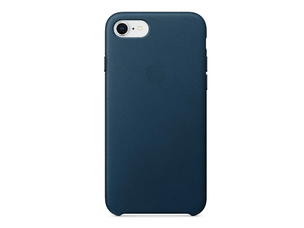 Задняя накладка EDIVIA FRAGON LEATHER для iPhone 7 Plus, цвет фрегат