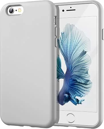 Силикон Twins для iPhone 6 Plus, цвет серый