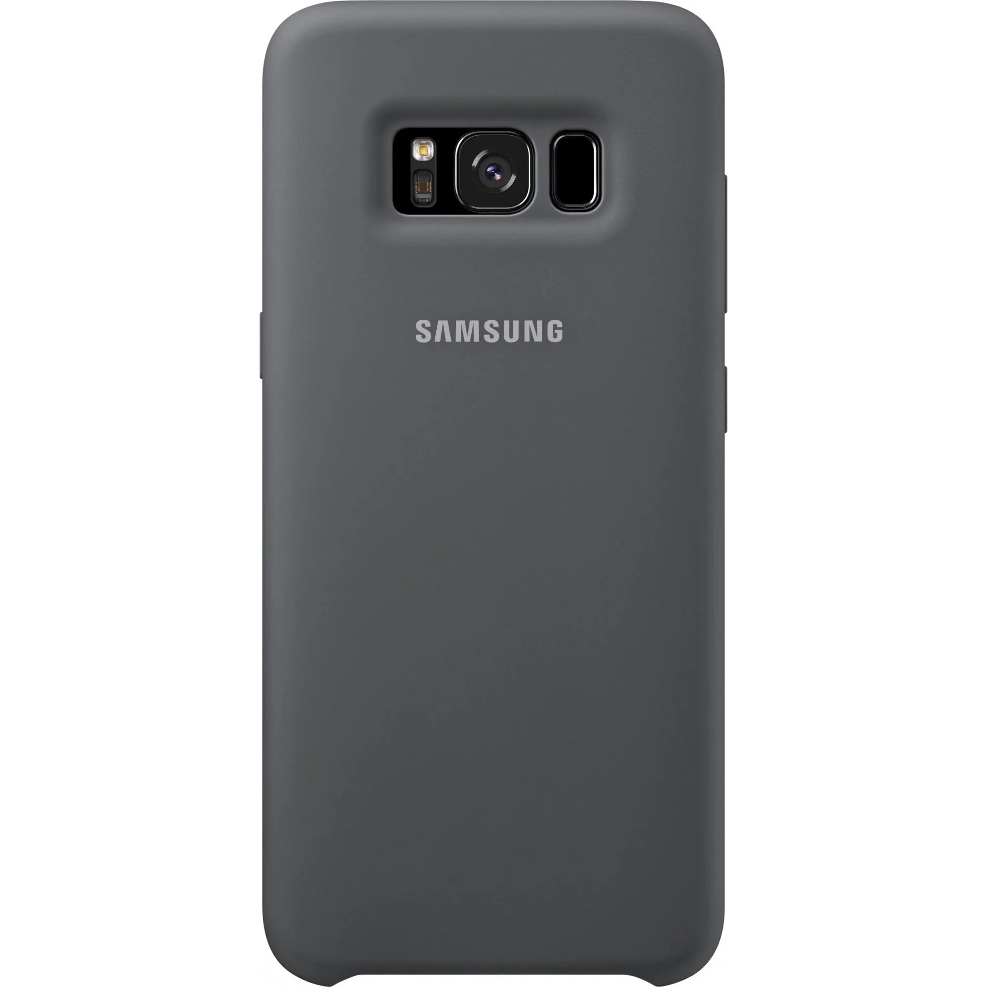 Силикон для Samsung S8, цвет серый