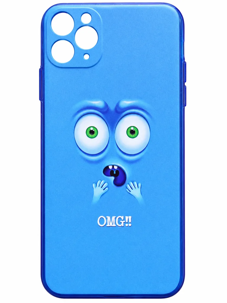 Чехол Smile для Apple iPhone 11 Pro Max, цвет синий