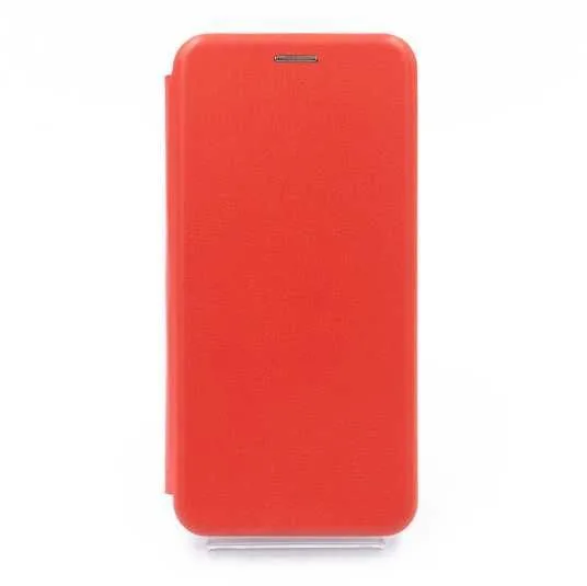 Чехол-книжка кожа для Xiaomi Mi 10, цвет красный