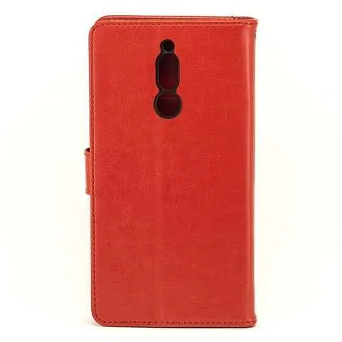 Чехол-книжка для Xiaomi Redmi 8, цвет красный