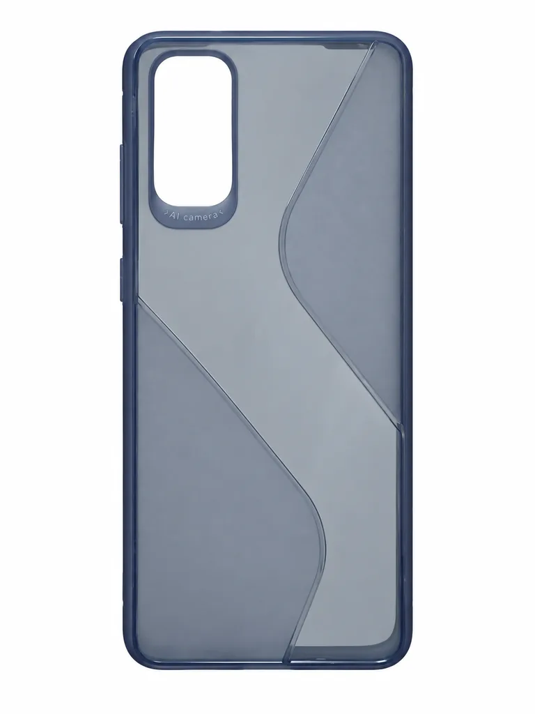 Чехол Totu Clear Wave для Samsung S20, цвет синий