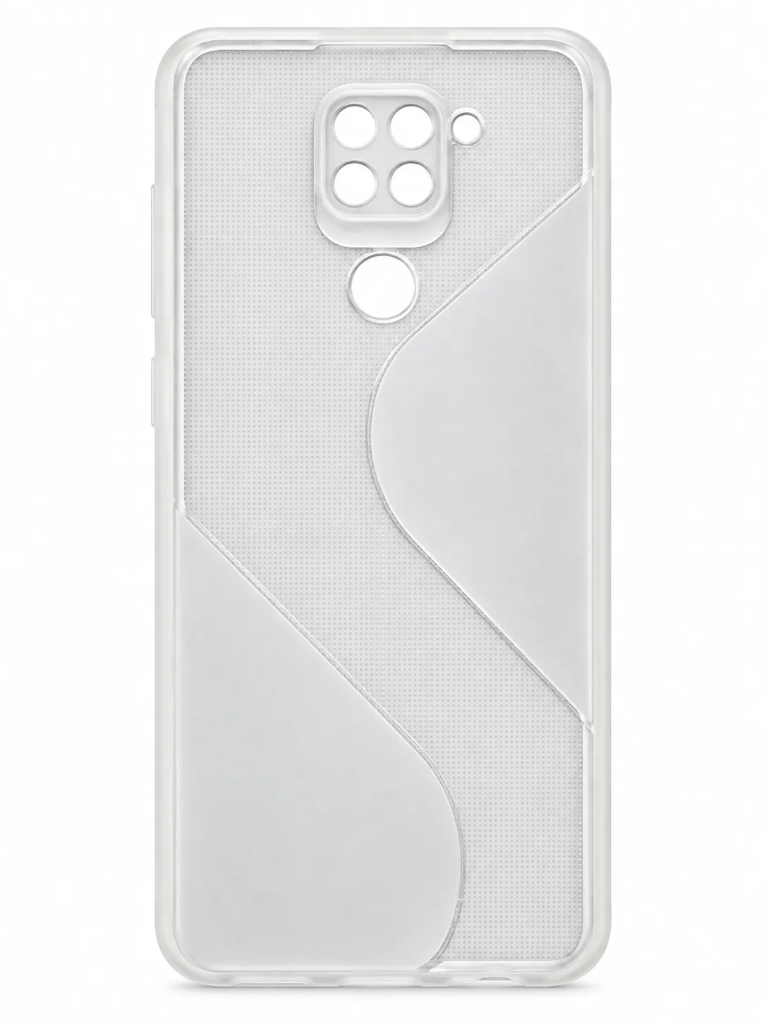 Чехол Totu Clear Wave для Xiaomi Redmi Note 9, цвет белый