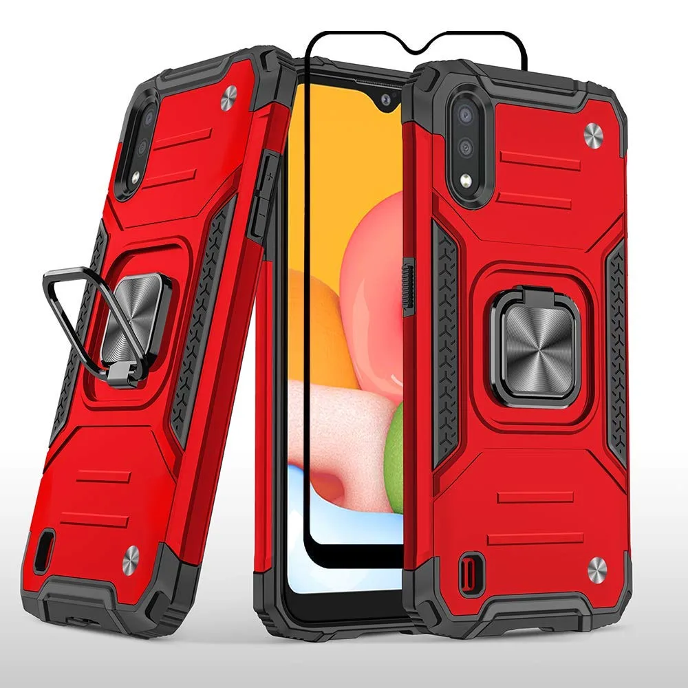 Чехол для Samsung A01, цвет красный