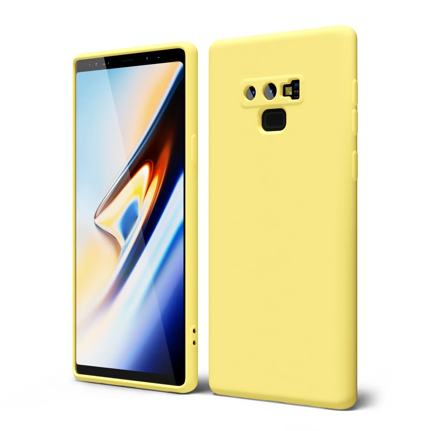 Чехол для Samsung Note 9, цвет жёлтый