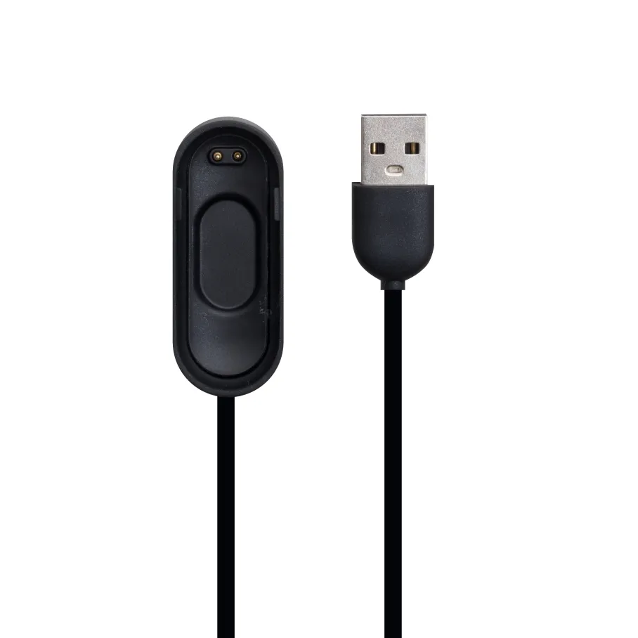 Кабель USB для Mi Band 4, цвет чёрный