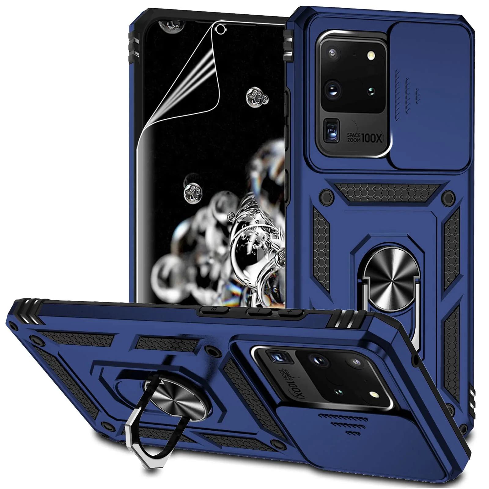 Чехол для Samsung S20 Ultra, цвет синий