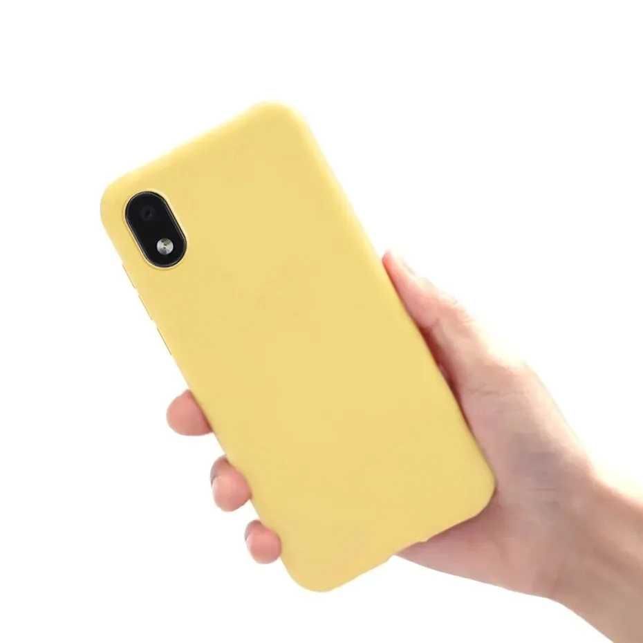Чехол для Samsung A01, цвет желтый