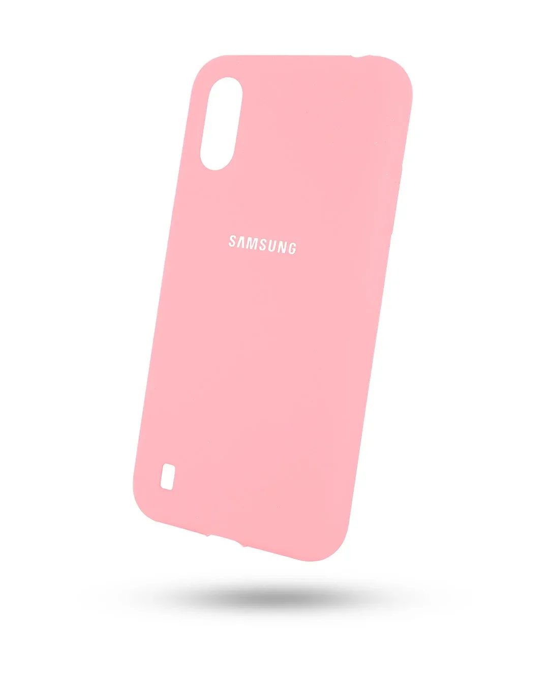 Чехол для Samsung A01, цвет розовый