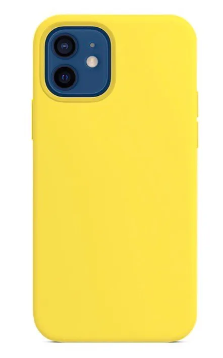 Чехол Bracket для Apple iPhone 12 Mini, цвет желтый