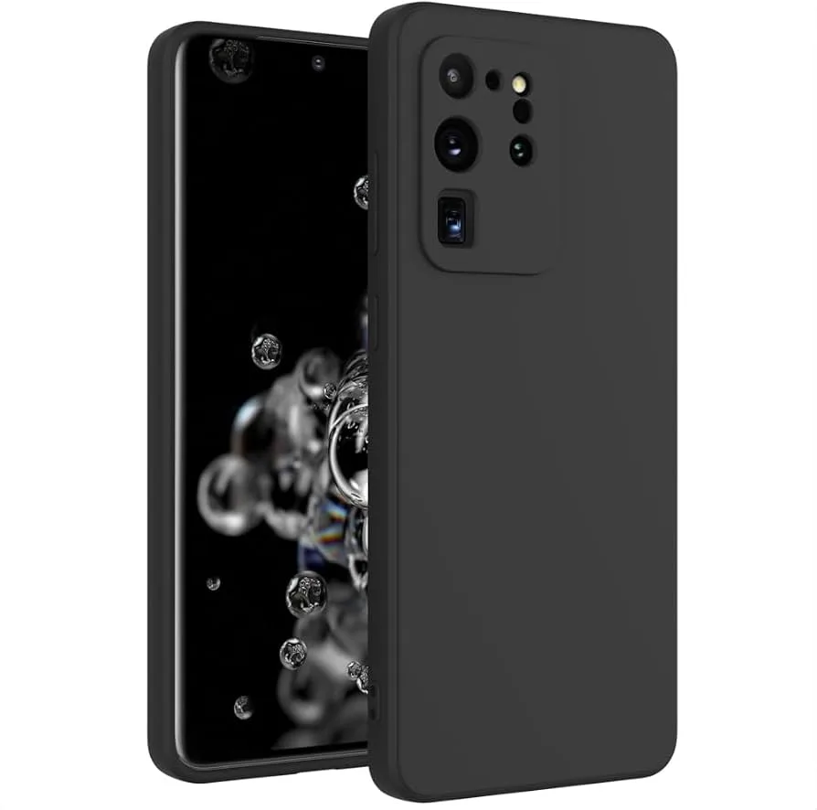 Чехол для Samsung S20 Ultra 2020, цвет черный