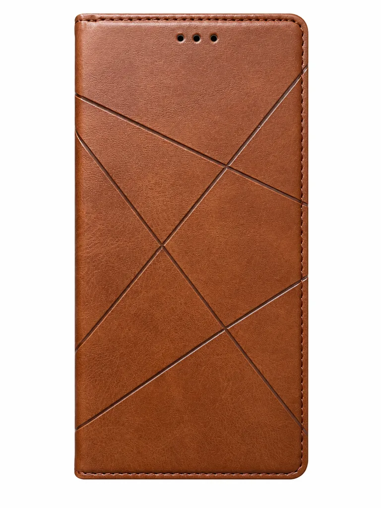Чехол-книжка Business Leather для Samsung S20 Plus 2020, цвет коричневый