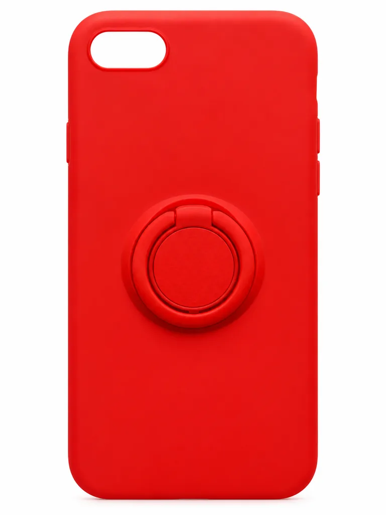 Чехол Ring Color для iPhone 7 / 8 / SE 2020, цвет красный