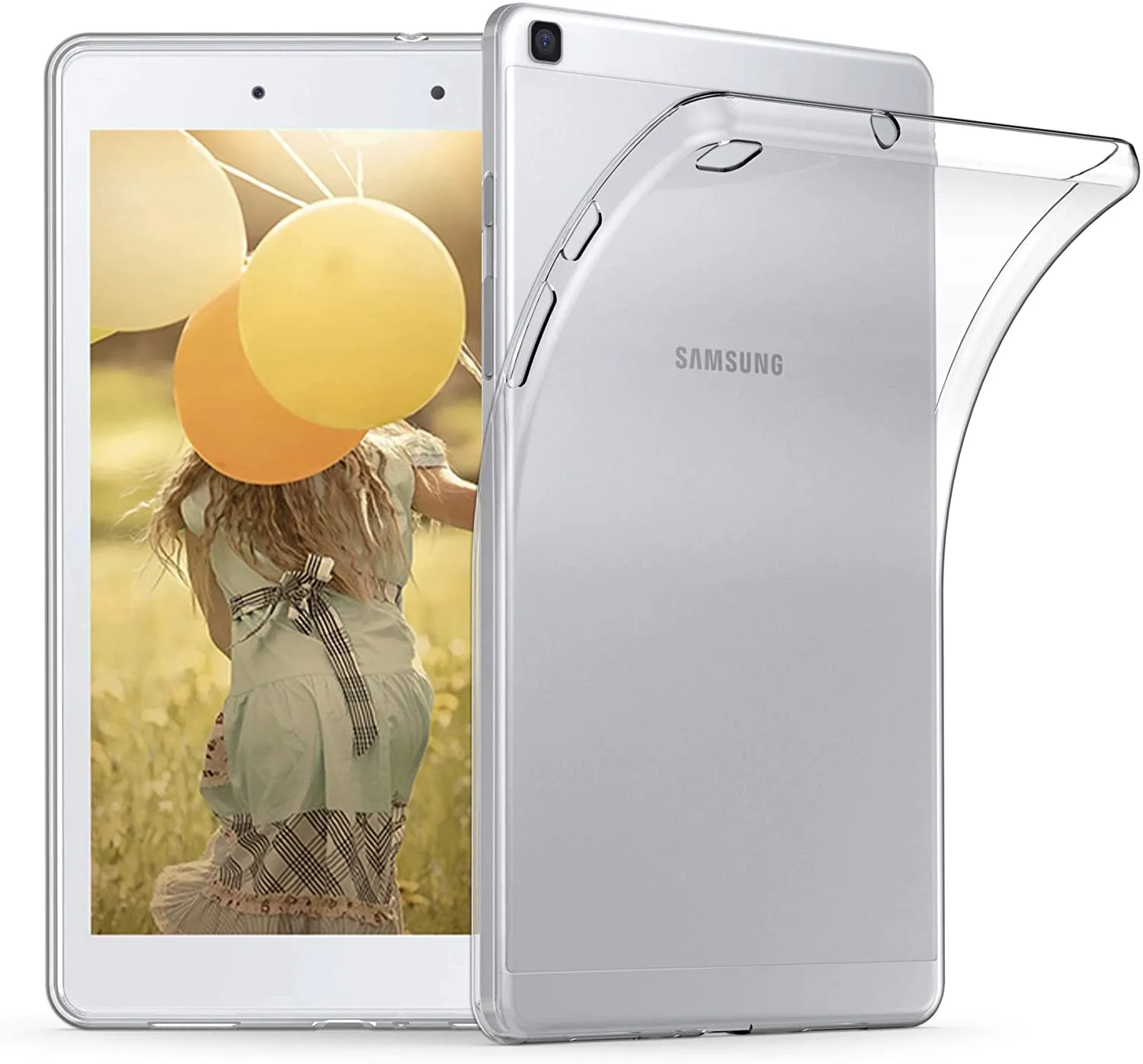 Чехол для Samsung Tab A (8.4), цвет прозрачный