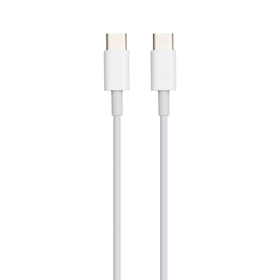 USB Type-C to Type-C с упаковкой, цвет белый