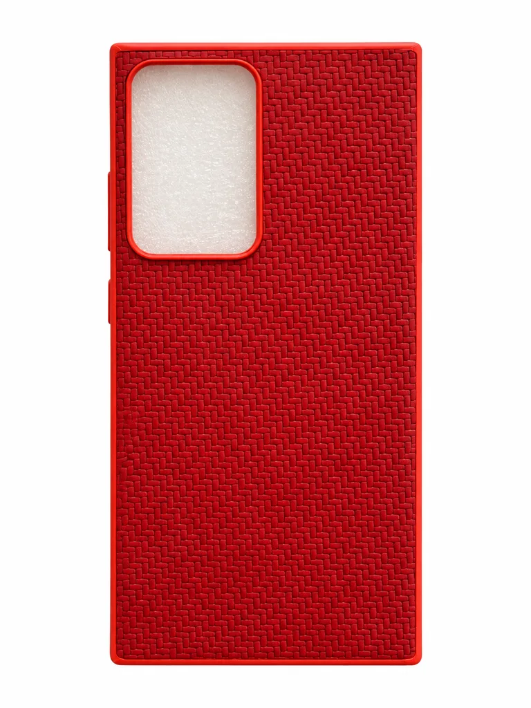 Чехол Carbon для Samsung Note 20 Ultra, цвет красный