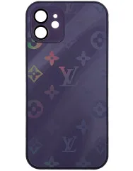 Чехол TPU Glass LV для Apple iPhone 11, цвет сиреневый