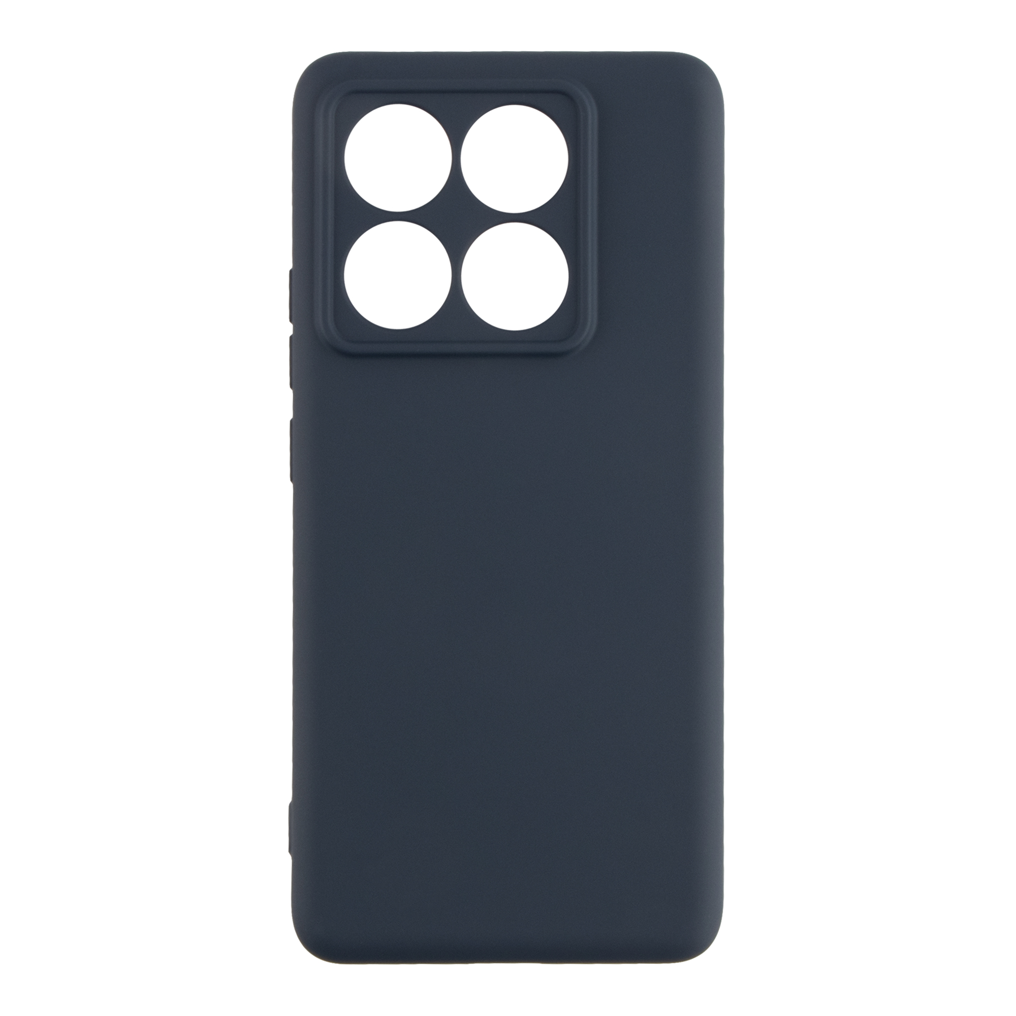 Чехол Silicone Cover Full Camera (A) для Xiaomi Poco F5 Pro (08.Dark Blue)