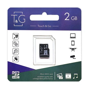 Карта Памяти T&G MicroSDHC 2gb 10 Class (Чёрный)