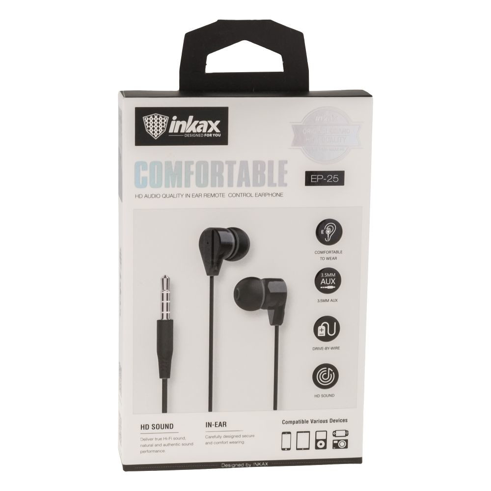 Наушники Inkax EP-25 (Белый)
