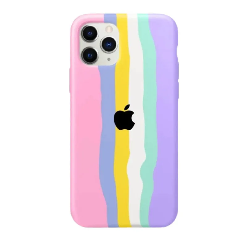 Чехол для iPhone 11 Pro Max, цвет радуга