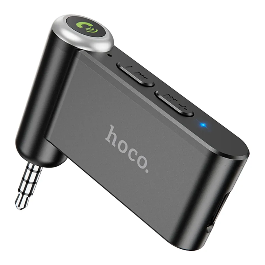 Автомобильный Bluetooth Адаптер Hoco E58, цвет черный