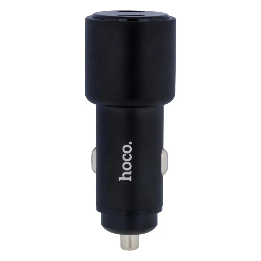 Авто зарядное устройство Hoco NZ3 Dual Port PD QC3.0 40W, цвет черный